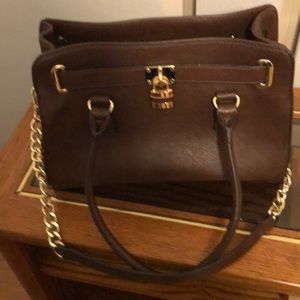 Leather-like handbag